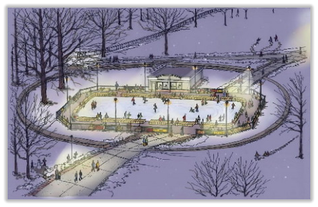 Halifax Oval ice skating