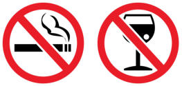 No Smoking No Drinking