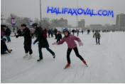 Skaters on the oval.