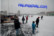 Skaters on the oval.